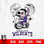 Kansas State Wildcats Stitch Jigsaws Halloween Svg Eps Dxf Png File, Digital Download, Instant Download