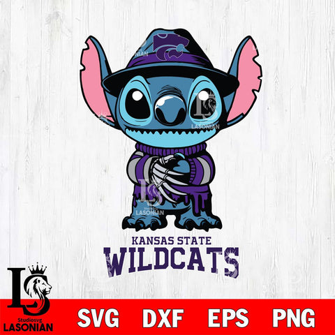 Kansas State Wildcats Stitich Freddy Krueger Svg Eps Dxf Png File, NCAA svg, Digital Download, Instant Download