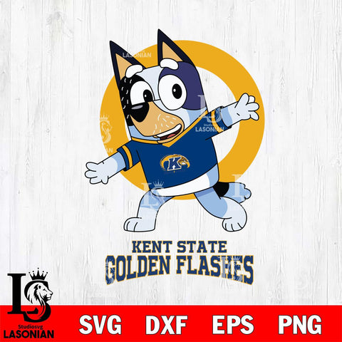 Kent State Golden Flashes Bandit Heeler Rugby Svg Eps Dxf Png File, Digital Download ,Instant Download, Cricut File