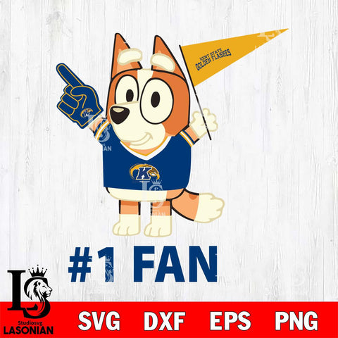 Kent State Golden Flashes Bingo 1# Fan Svg Eps Dxf Png File,NCAA Svg Files,Bluey svg ,Digital Download ,Instant Download, Cricut File