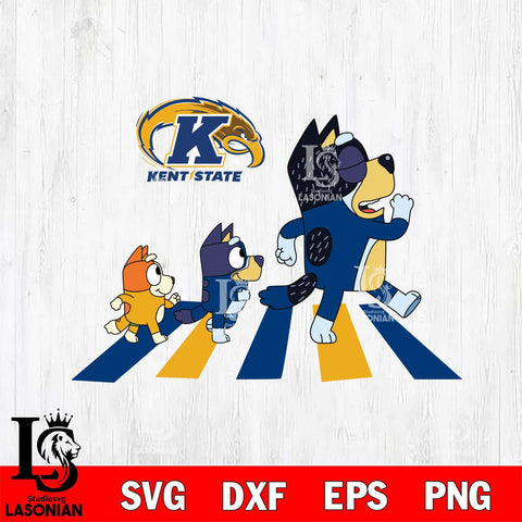 Kent State Golden Flashes Bluey 6 Svg Eps Dxf Png File, Digital Download, Instant Download