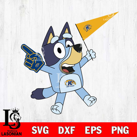 Kent State Golden Flashes Bluey flag Svg Eps Dxf Png File, Digital Download, Instant Download