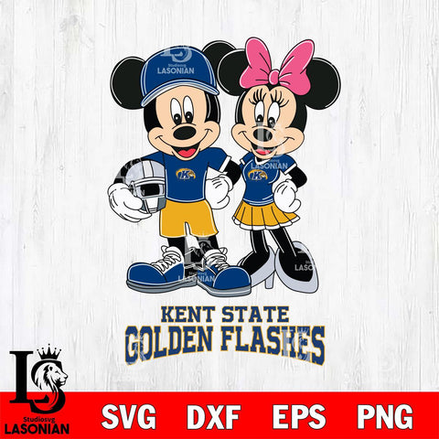 Kent State Golden Flashes Mickey Minnie Mouse Helmet Svg Eps Dxf Png File, NCAA svg , File Cut , Digital Download , Instant Download, Cut Svg Files