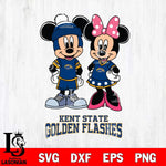 Kent State Golden Flashes Mickey Minnie Mouse Pink Svg Eps Dxf Png File, NCAA svg , File Cut , Digital Download , Instant Download, Cut Svg Files