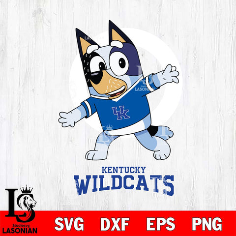 Kentucky Wildcats Bandit Heeler Rugby Svg Eps Dxf Png File, Digital Download ,Instant Download, Cricut File