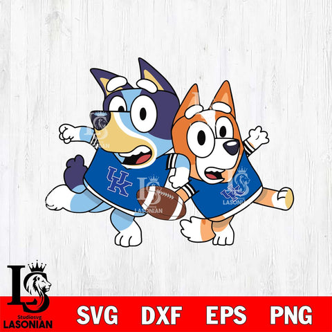 Kentucky Wildcats Bluey Svg Eps Dxf Png File, Digital Download, Instant Download