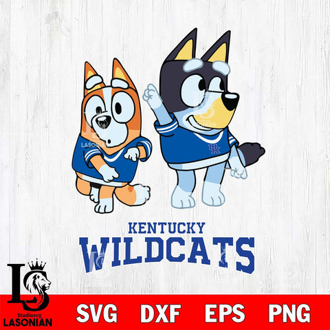 Kentucky Wildcats Bluey Chilli Mode Dance Svg Eps Dxf Png File, Digital Download, Instant Download