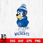 Kentucky Wildcats Bluey Hoodie rugby Svg Eps Dxf Png File, Digital Download ,Instant Download, Cricut File