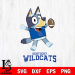 Kentucky Wildcats Bluey Sport Football Svg Eps Dxf Png File,NCAA Svg Files,Bluey svg ,Digital Download ,Instant Download, Cricut File