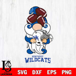 Kentucky Wildcats Gnomes Helmet Svg Eps Dxf Png File, Digital Download, Instant Download