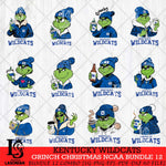 Kentucky Wildcats Grinch Christmas NCAA Bundle 12 Svg Eps Dxf Png File,Cricut files, Digital Download, Instant Download