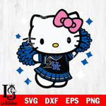 Kentucky Wildcats Hello Kitty Cheerleader 4 Svg Eps Dxf Png File, Digital Download, Instant Download