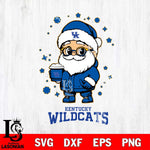 Kentucky Wildcats Santa Claus Coffe Svg dxf eps png pdf file,NCAA svg,Digital Download,Cricut file