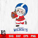 Kentucky Wildcats Santa Claus Cute Svg dxf eps png pdf file,NCAA svg,Digital Download,Cricut file