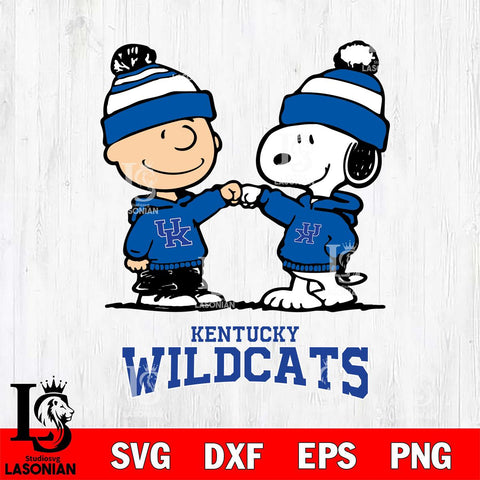 Kentucky Wildcats Snoopy Sport 9 Svg Eps Dxf Png File, Digital Download