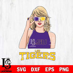 LSU Tigers And Taylor Swift Fan Svg Eps Dxf Png File, Digital Download, Instant Download