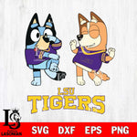 LSU Tigers Bluey Chilli Sport Svg Eps Dxf Png File, Digital Download, Instant Download