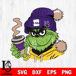 LSU Tigers Boujee Grinch 4 Svg Eps Dxf Png File, Digital Download, Instant Download