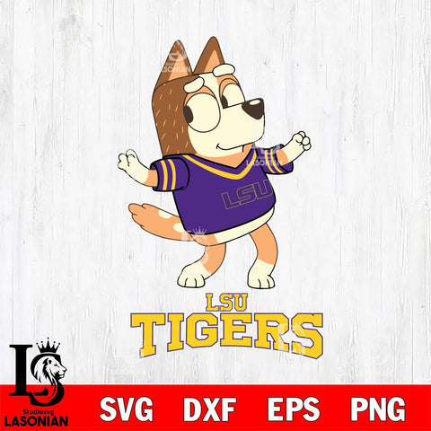 LSU Tigers Chilli Dance Svg Eps Dxf Png File, Digital Download, Instant Download