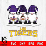 LSU Tigers Gnomes Coffee Svg Eps Dxf Png File, Digital Download, Instant Download