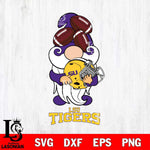 LSU Tigers Gnomes Helmet Svg Eps Dxf Png File, Digital Download, Instant Download