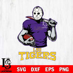 LSU Tigers Jason Voorhees 9 Svg Eps Dxf Png File, Digital Download