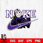 LSU Tigers Jason Voorhees Nike Svg Eps Dxf Png File, Digital Download, Instant Download