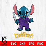 LSU Tigers Stitch Horror 2 Svg Eps Dxf Png File, NCAA svg, Digital Download, Instant Download