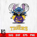 LSU Tigers Stitch Horror Halloween Svg Eps Dxf Png File, Digital Download, Instant Download