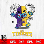 LSU Tigers Stitch Horror Halloween 2 Svg Eps Dxf Png File, Digital Download, Instant Download