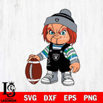 Las Vegas Raiders Chucky Horror 6 Svg Eps Dxf Png File, NFL svg, Digital Download, Instant Download