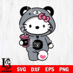 Las Vegas Raiders Cute Hello Kitty Svg Eps Dxf Png File, Digital Download, Instant Download