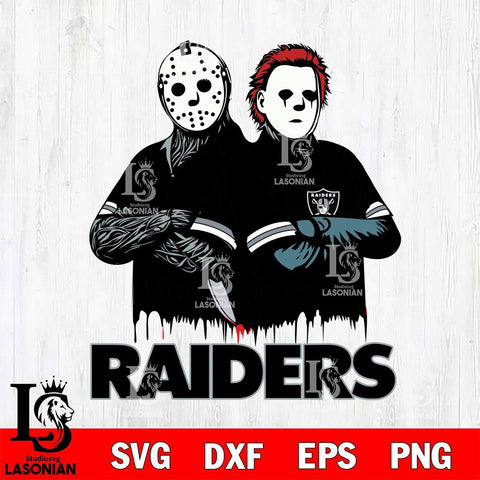 Las Vegas Raiders Jason Voorhees 8 Svg Eps Dxf Png File, Digital Download