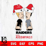 Las Vegas Raiders Merry KissMyass Svg Eps Dxf Png File,NCAA Svg Files,Digital Download,Sublimation,Instant Download