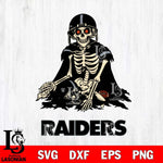 Las Vegas Raiders Skeleton Football 3 Svg Eps Dxf Png File, Digital Download