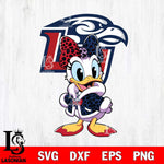 Liberty Flames Fancy Daisy Duck Disney Svg Eps Dxf Png File, Digital Download, Instant Download