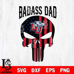 Liberty Flames Badass Dad Svg Eps Dxf Png File, Digital Download, Instant Download