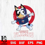 Liberty Flames Bandit Heeler Rugby Svg Eps Dxf Png File, Digital Download ,Instant Download, Cricut File