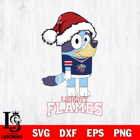 Liberty Flames Christmas Bluey Hat Cut Files,Bluey Cricut,Christmas Svg , Bluey svg , Digital Download, dxf eps png pdf file