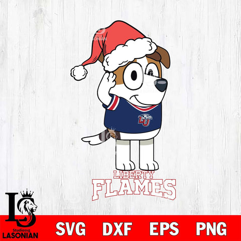 Liberty Flames Christmas Bluey Jack Sport Cut Files,Bluey Cricut,Christmas Svg , Bluey svg , Digital Download, dxf eps png pdf file