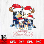 Liberty Flames Christmas Bluey Santa Family Cut Files,Bluey Cricut,Christmas Svg , Bluey svg , Digital Download, dxf eps png pdf file