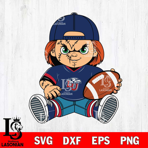 Liberty Flames Chucky Horror 3 Svg Eps Dxf Png File, NCAA svg, Digital Download, Instant Download