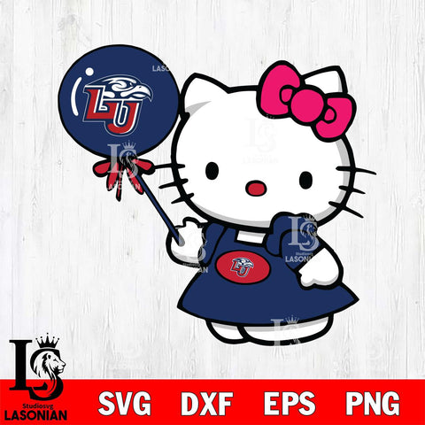 Liberty Flames Cute Hello Kitty 2 Svg Eps Dxf Png File, Digital Download, Instant Download