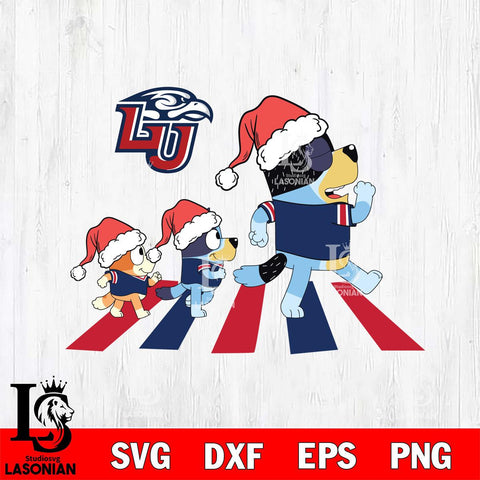 Liberty Flames Family Bluey Walking Christmas Svg Eps Dxf Png File, Digital Download, Instant Download