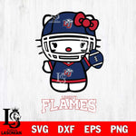 Liberty Flames Hello Kitty NCAA 1 Svg Eps Dxf Png File, Digital Download, Instant Download