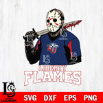 Liberty Flames Jason Voorhees 11 Svg Eps Dxf Png File, Digital Download