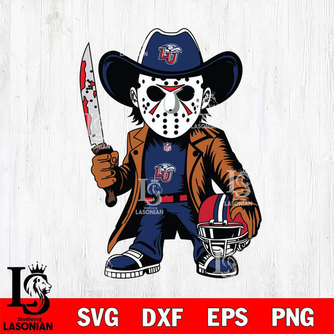 Liberty Flames Jason Voorhees Horror Svg Eps Dxf Png File, NCAA svg, Digital Download, Instant Download