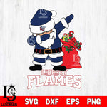 Liberty Flames Santa Dabbing Christmas Svg dxf eps png pdf file,NCAA svg,Digital Download,Cricut file