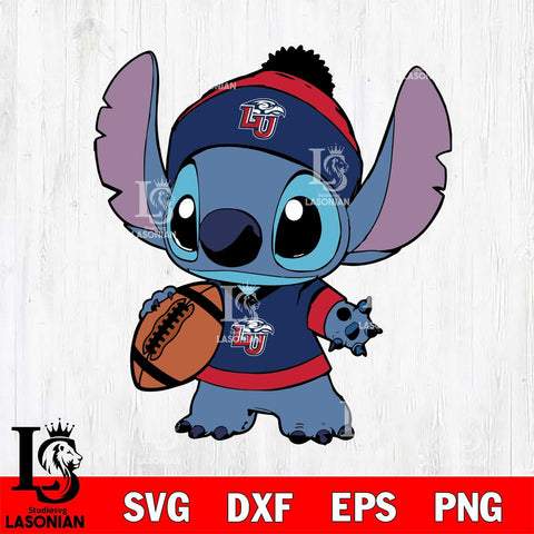 Liberty Flames Stitch Svg Eps Dxf Png File, NCAA svg, Digital Download, Instant Download