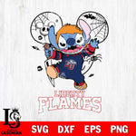 Liberty Flames Stitch Michael Halloween Svg Eps Dxf Png File, Digital Download, Instant Download